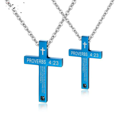Bible Verse Pendant Necklace